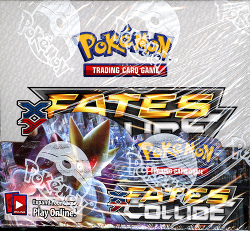 Pokemon XY Fates Collide Booster Box Pokemon Sealed Products 